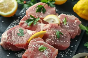 Porc savoureux au paprika et à l'ail, rehaussé de citron et de persil