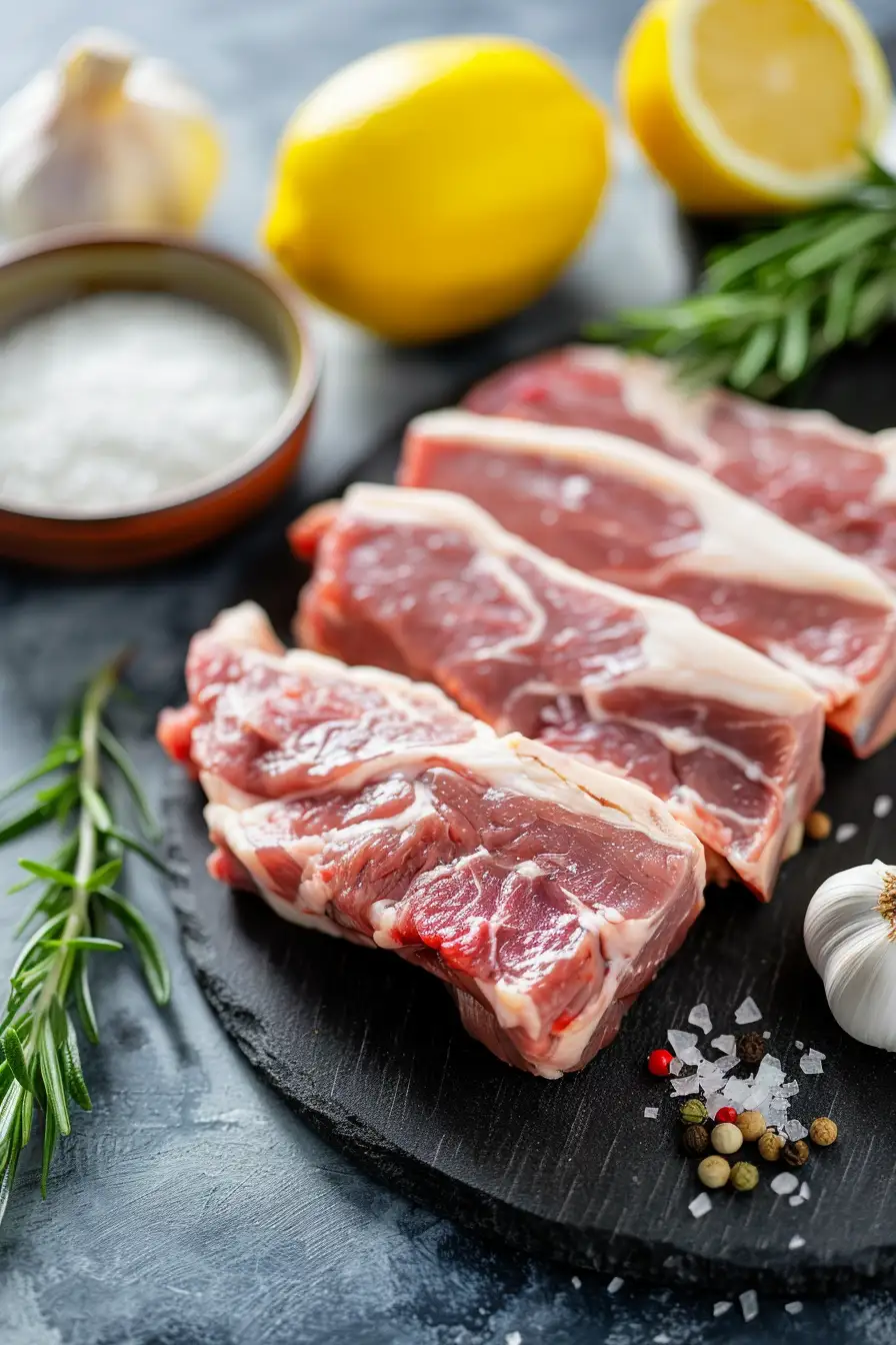 Porc épicé aux saveurs saoudiennes et sa sauce yaourt citronné