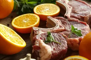 Agneau aux saveurs d'Orient et éclats d'orange