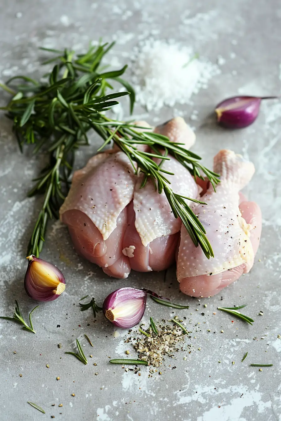Poulet crémeux à la moutarde et à l'estragon