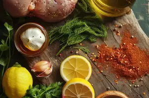 Dinde aux épices peri-peri, miel et citron, parfumée à la coriandre