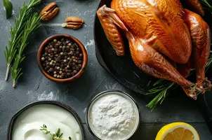 Dinde épicée aux saveurs saoudiennes et yaourt citronné