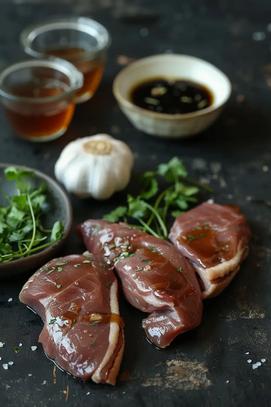 Canard laqué au miel et à la coriandre