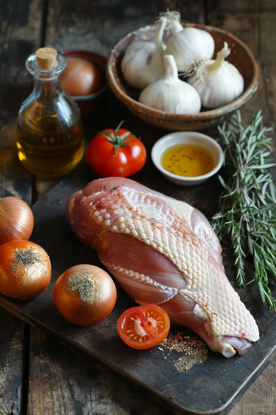 Canard épicé aux saveurs suya et légumes colorés