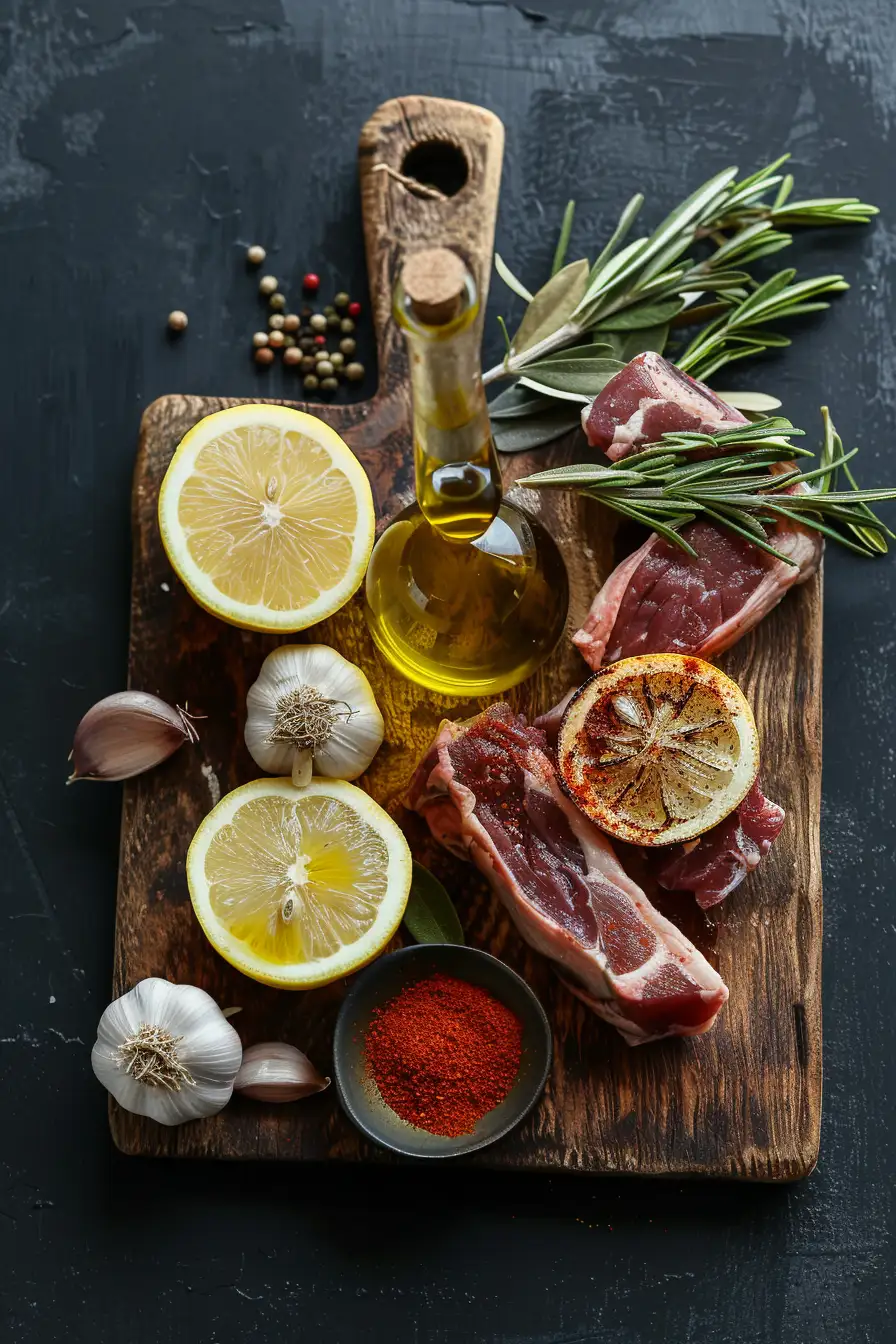 Savoureux cerf aux épices et au citron