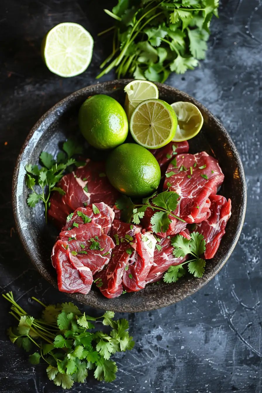 Cerf épicé au lait de coco et citron vert, parfumé à la coriandre