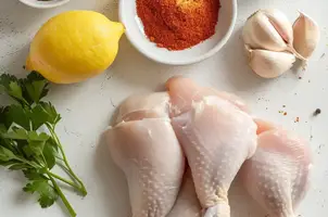 Poulet aux épices saoudiennes et yaourt citronné