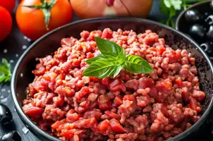 Bœuf haché aux saveurs méditerranéennes